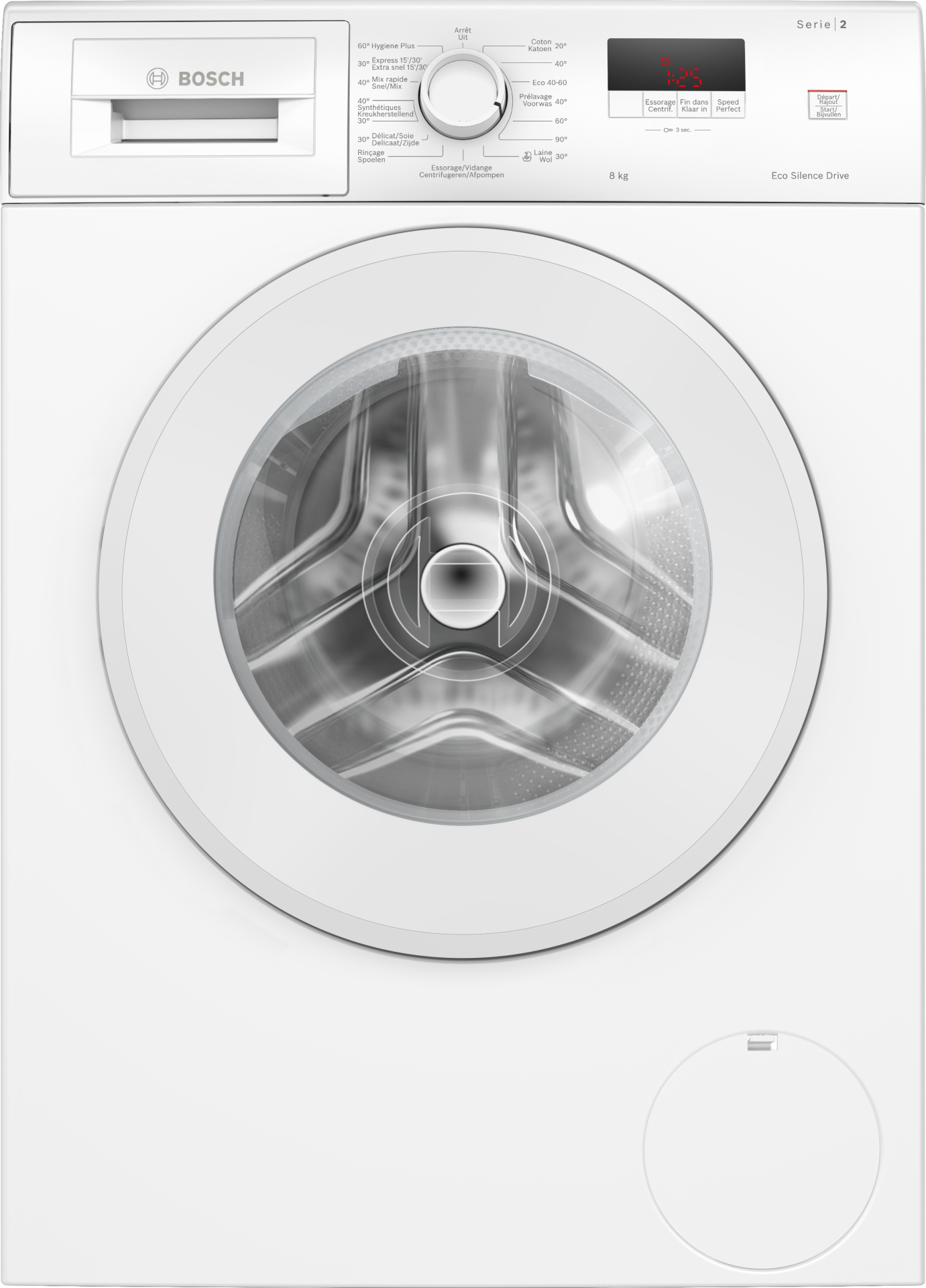 BOSCH SERIE 2 Wasmachine 8 kg - WGE03400FG