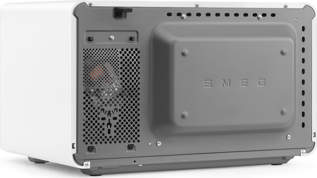 SMEG vrijstaande microgolfoven - 30cm - MOC01WHMEU