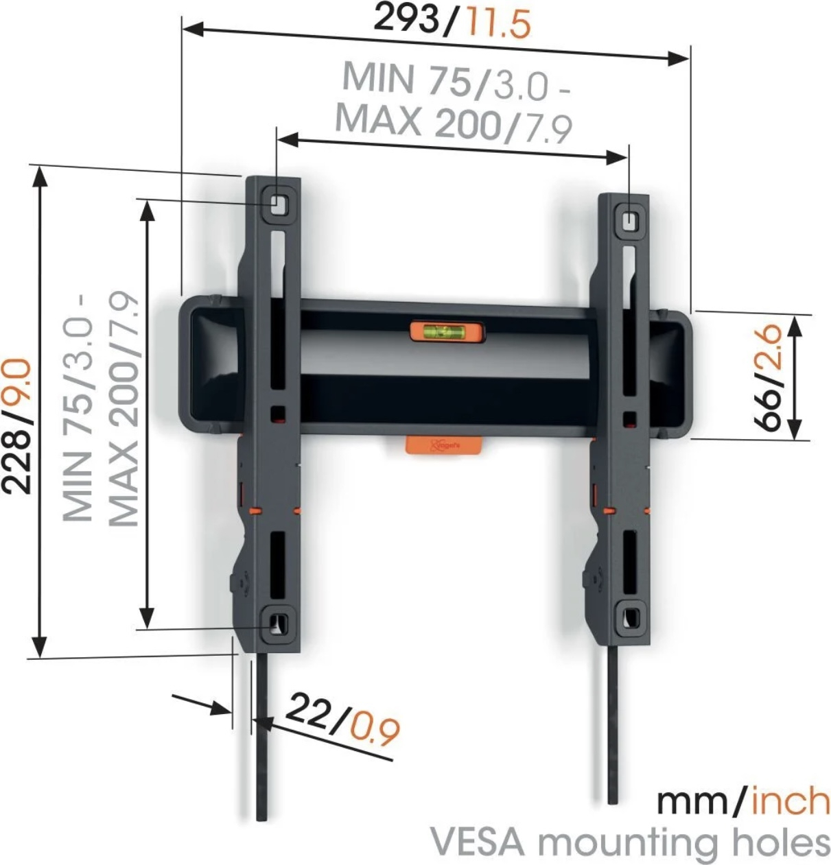 VOGELS tv beugel - TVM3205