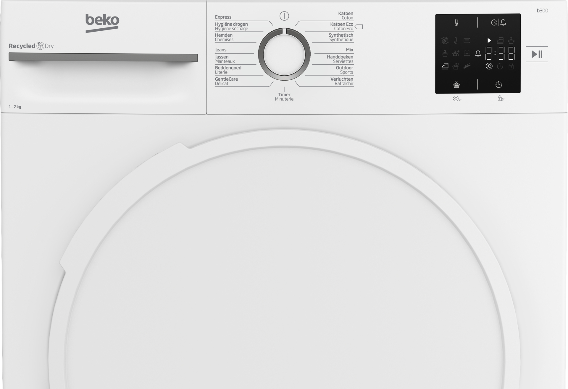 BEKO droogkast - warmtepomp - BM3T3722W