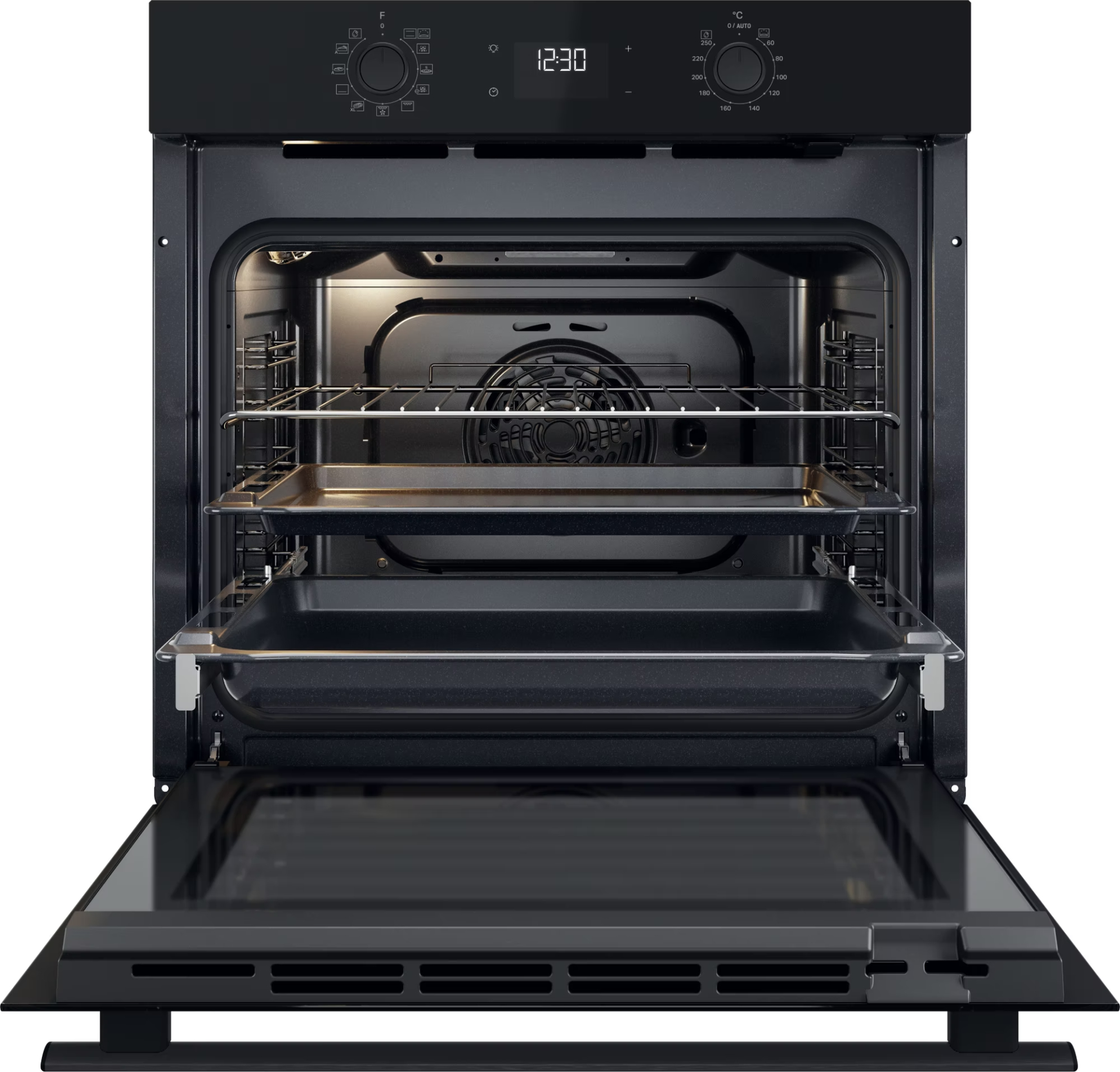WHIRLPOOL NEW ACTUAL multifunctionele oven - 60cm - OMR58HU1B