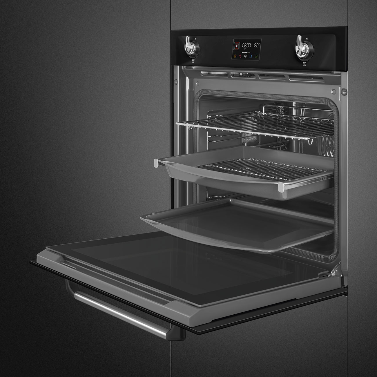 SMEG Victoria Inbouw combi-stoomoven - SOP6902S2PN