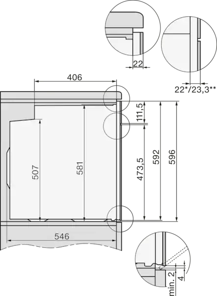 MIELE multifunctionele oven - 60cm - H2465BPACTIVEOBSW