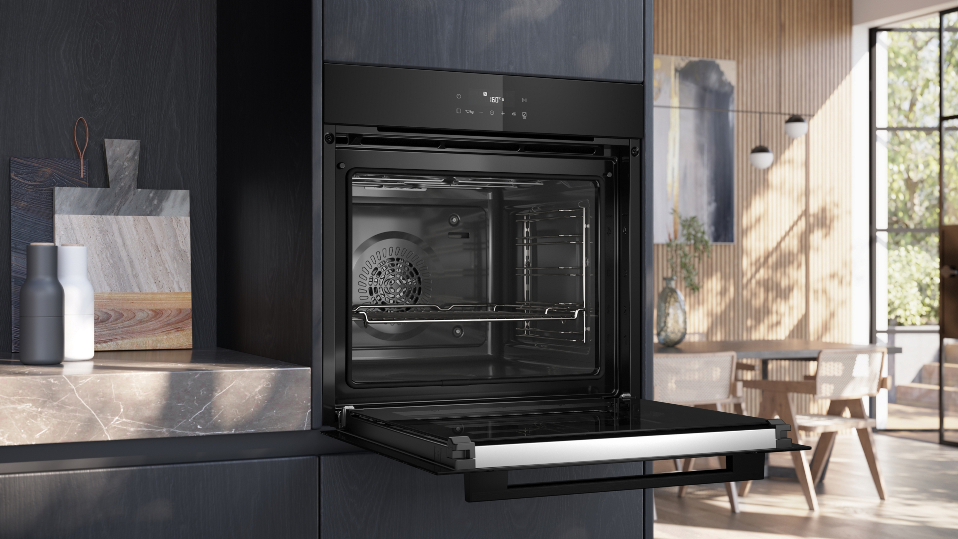 SIEMENS iQ300 multifunctionele oven - 60cm - HB272ABB3