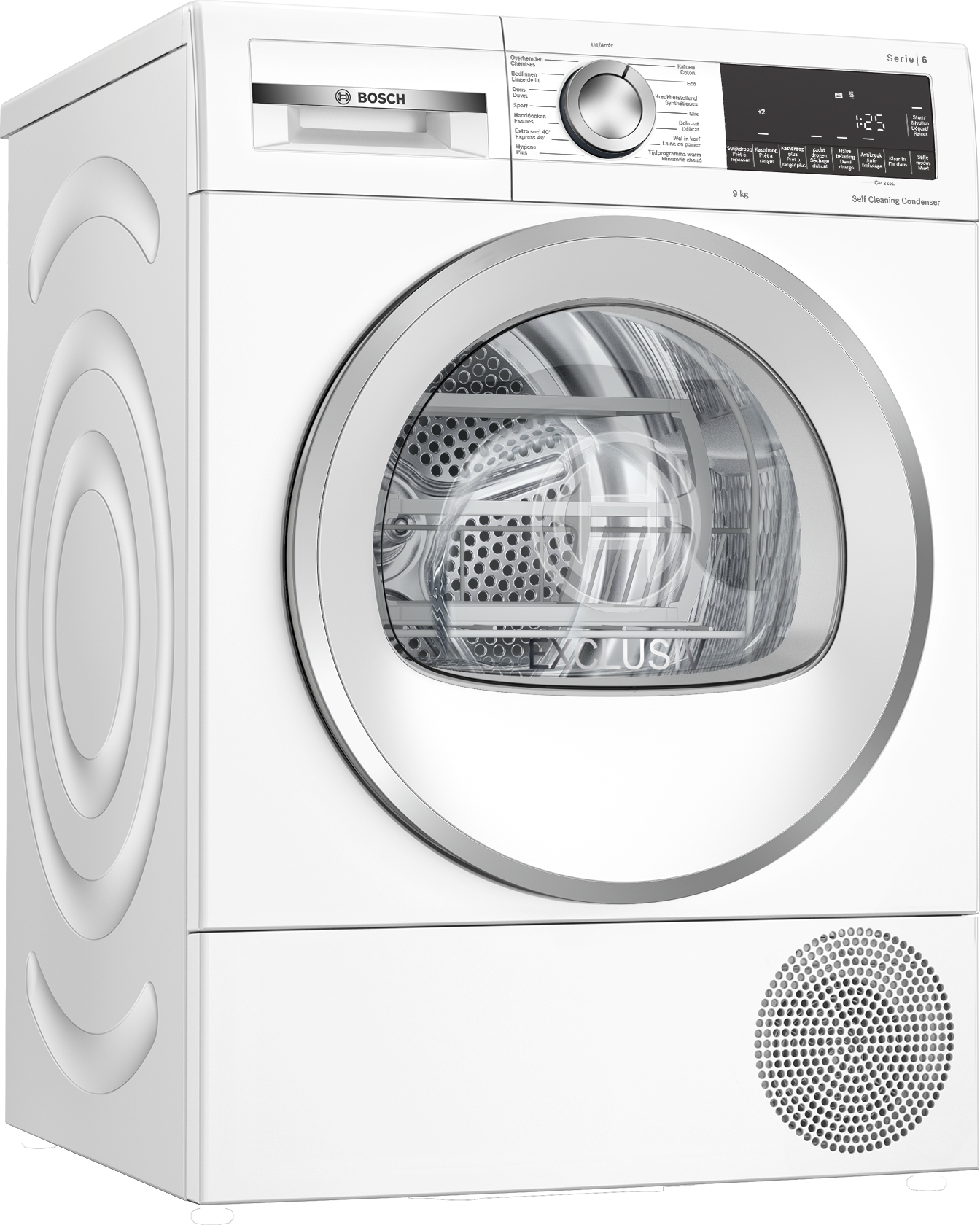 BOSCH SERIE 6 Droogkast 9 kg - WQG245D9FG