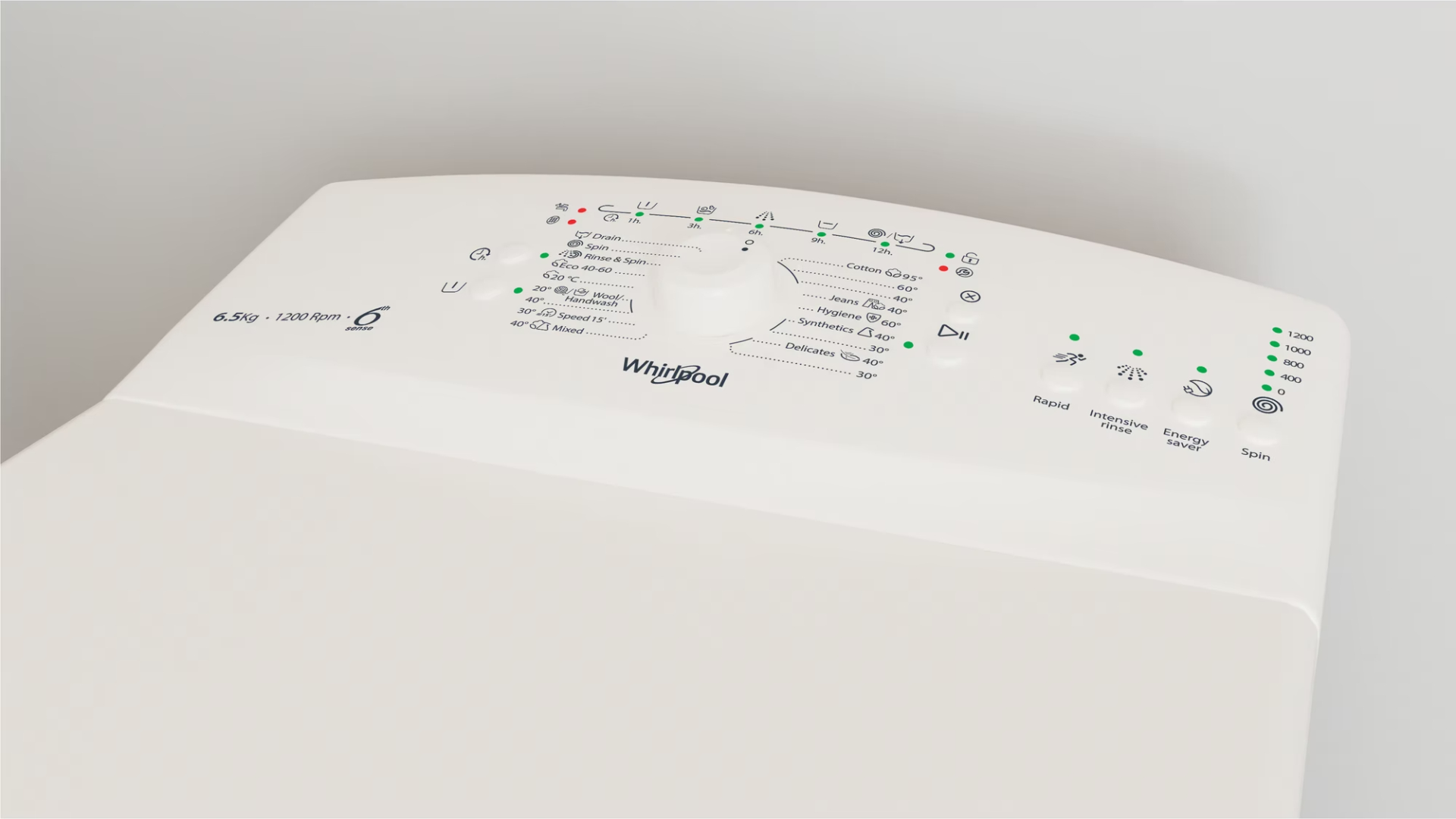 WHIRLPOOL Wasmachine 6.5 kg - TDLR65230LBE