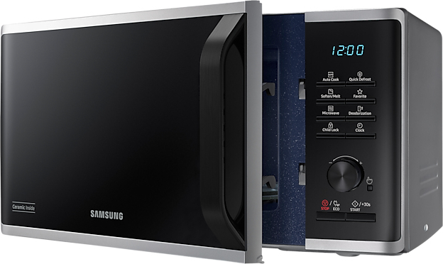 SAMSUNG vrijstaande microgolfoven - 28cm - MS23B3515AS