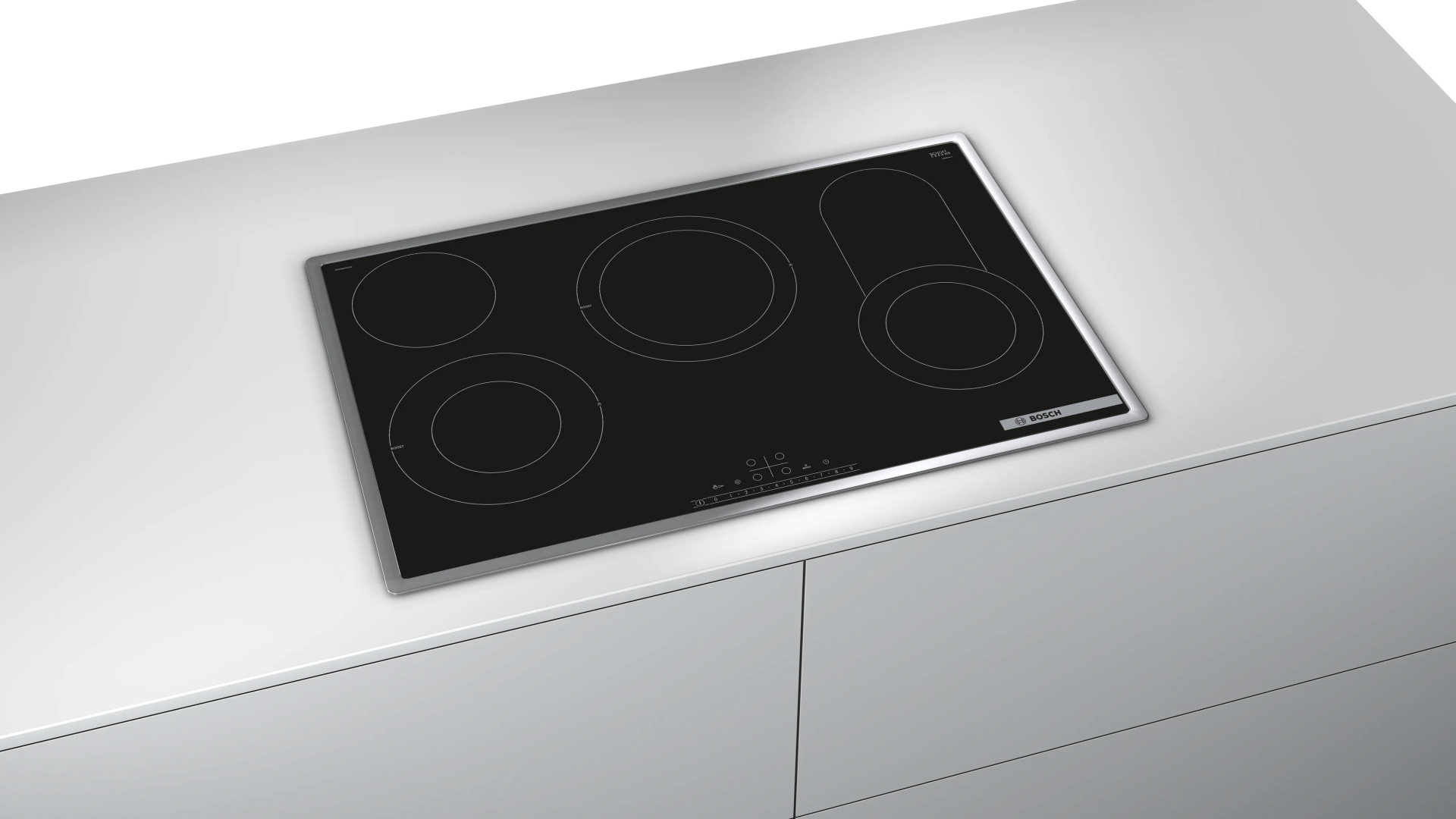 BOSCH SERIE 6 vitrokeramische kookplaat - 80cm - PKC845FP1D