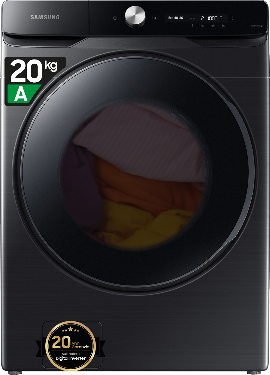 SAMSUNG Wasmachine 20 kg - WF20DG8650BVU3