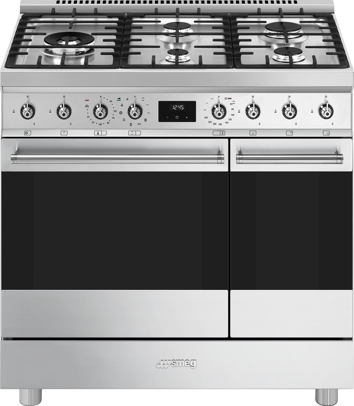 SMEG fornuis met gaskookplaat - 90cm - C92GPX2