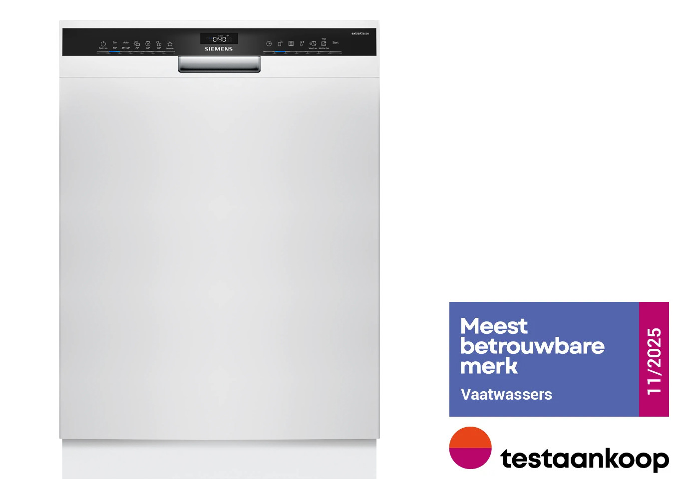 SIEMENS SN43EW05ME IQ300 vaatwasser onderbouw