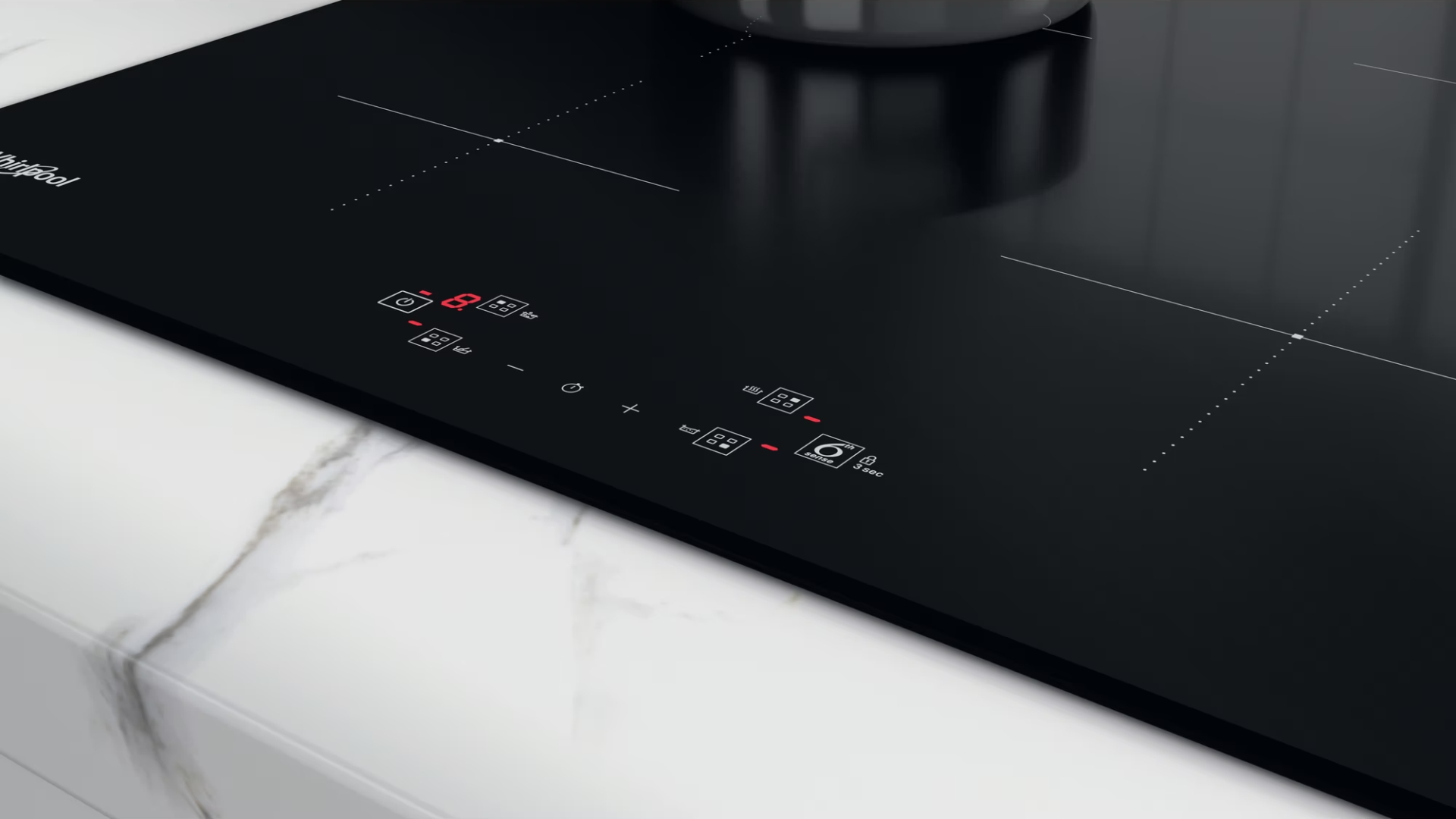 WHIRLPOOL inductiekookplaat - 59cm - WSQ2760BF
