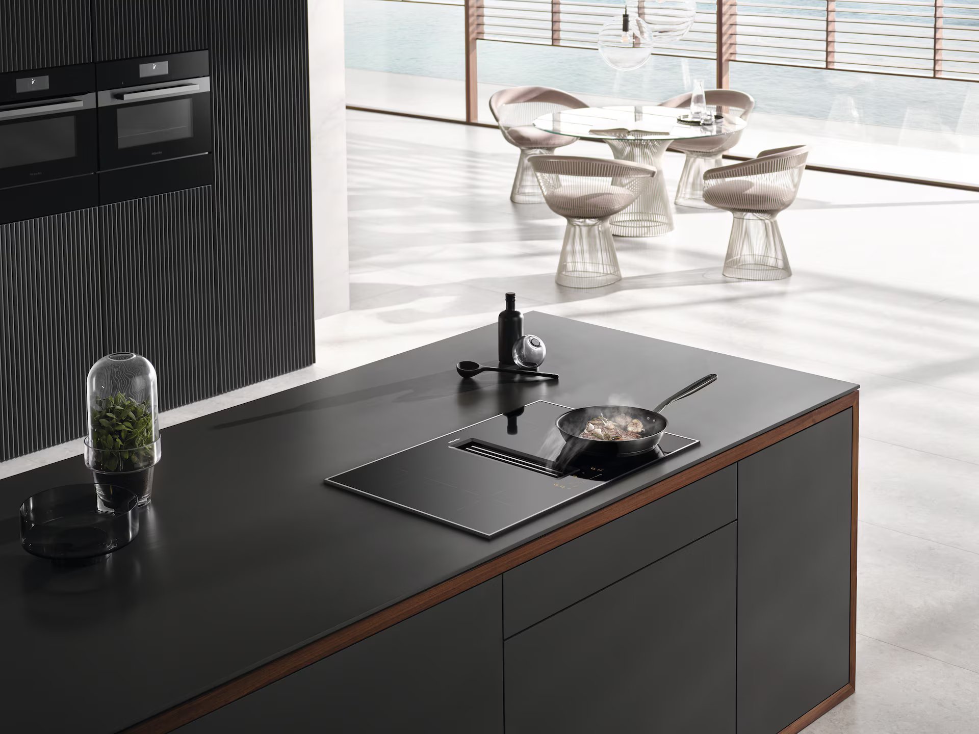 MIELE kookplaat met afzuiging - 80cm - KMDA7473-1FRSILENCEEDST