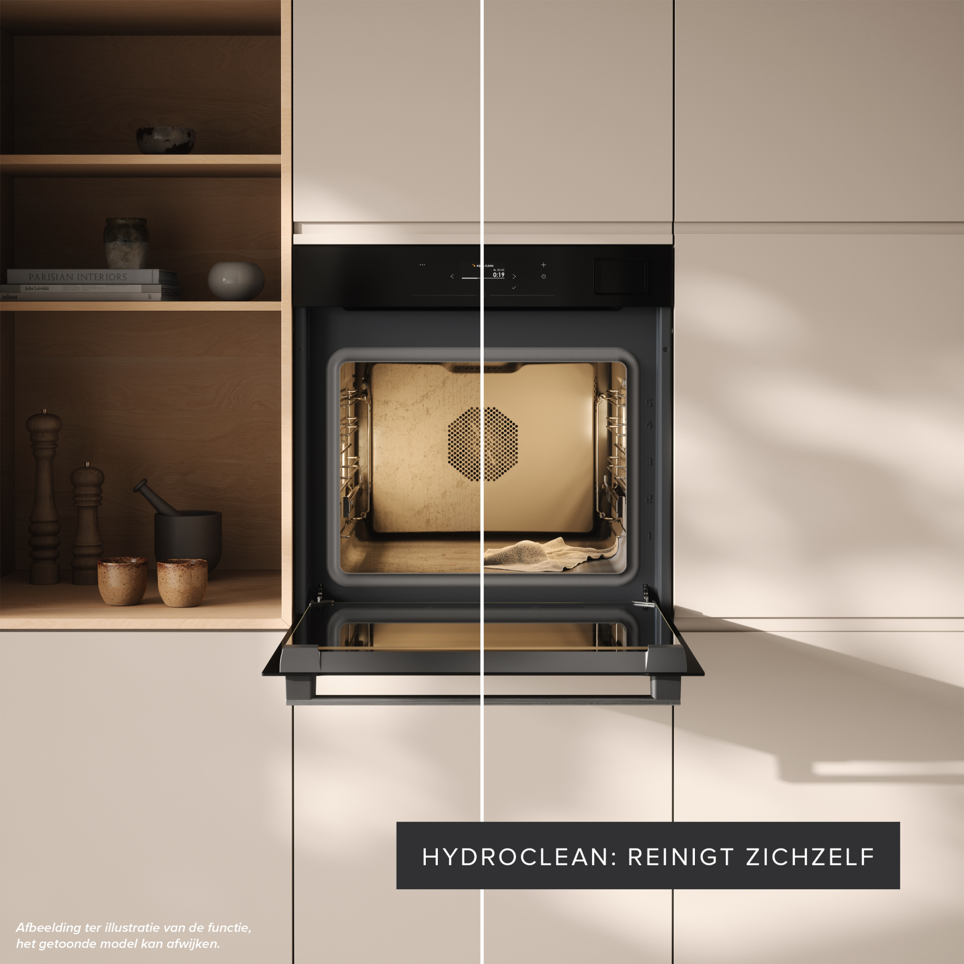 ATAG multifunctionele oven met stoom - 45cm - CS6471C