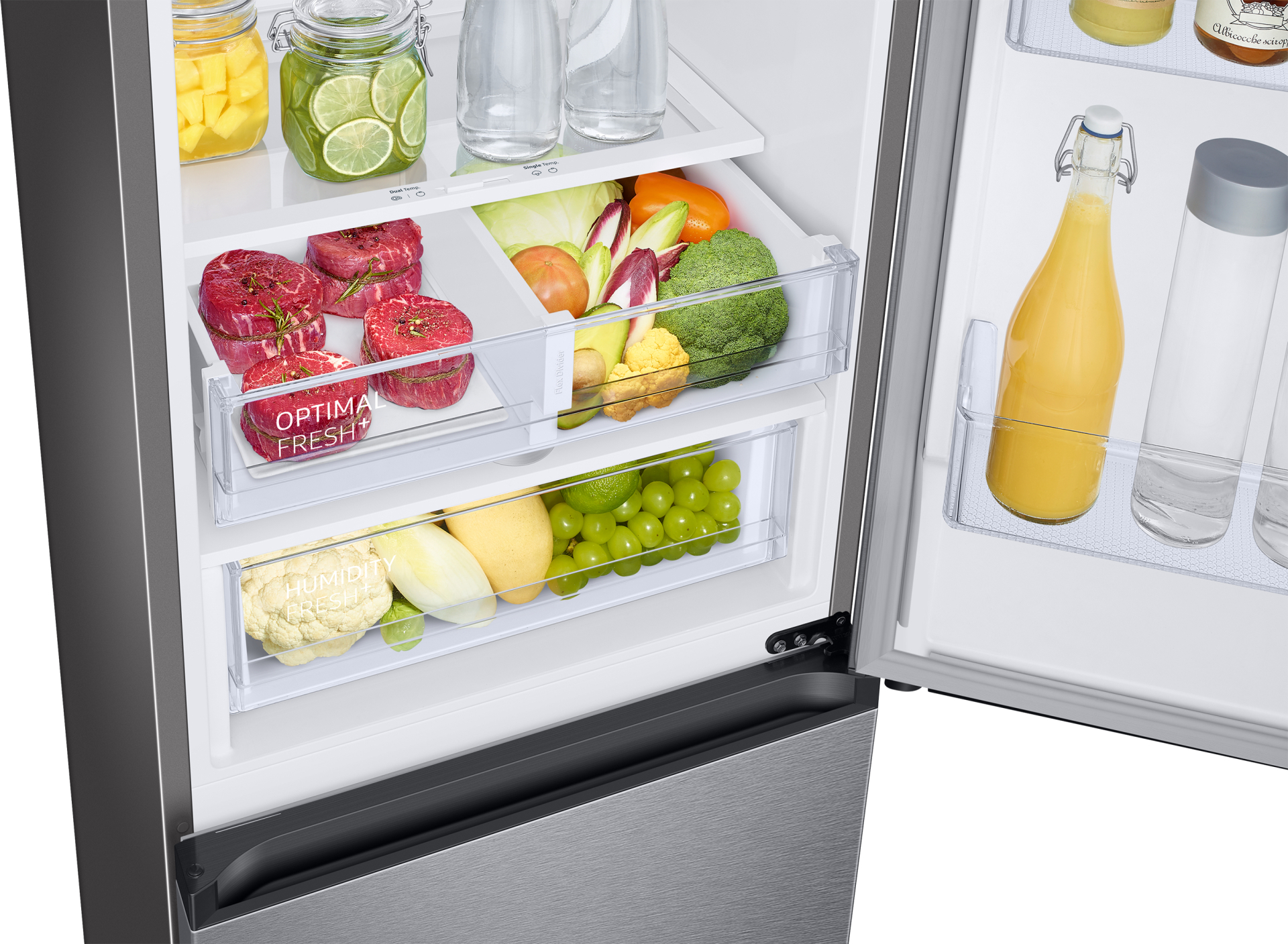 SAMSUNG vrijstaande koel-/vriescombinatie - 185cm - RB34C675DSA/EF