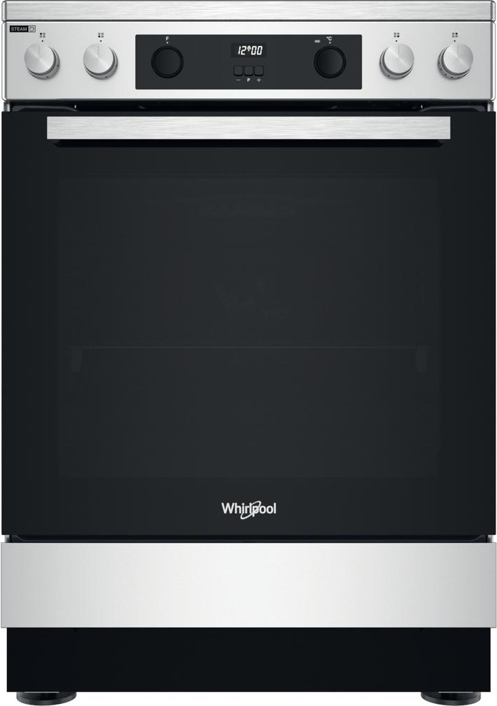 WHIRLPOOL fornuis met keramische kookplaat - 60cm - WS68V8CCXT