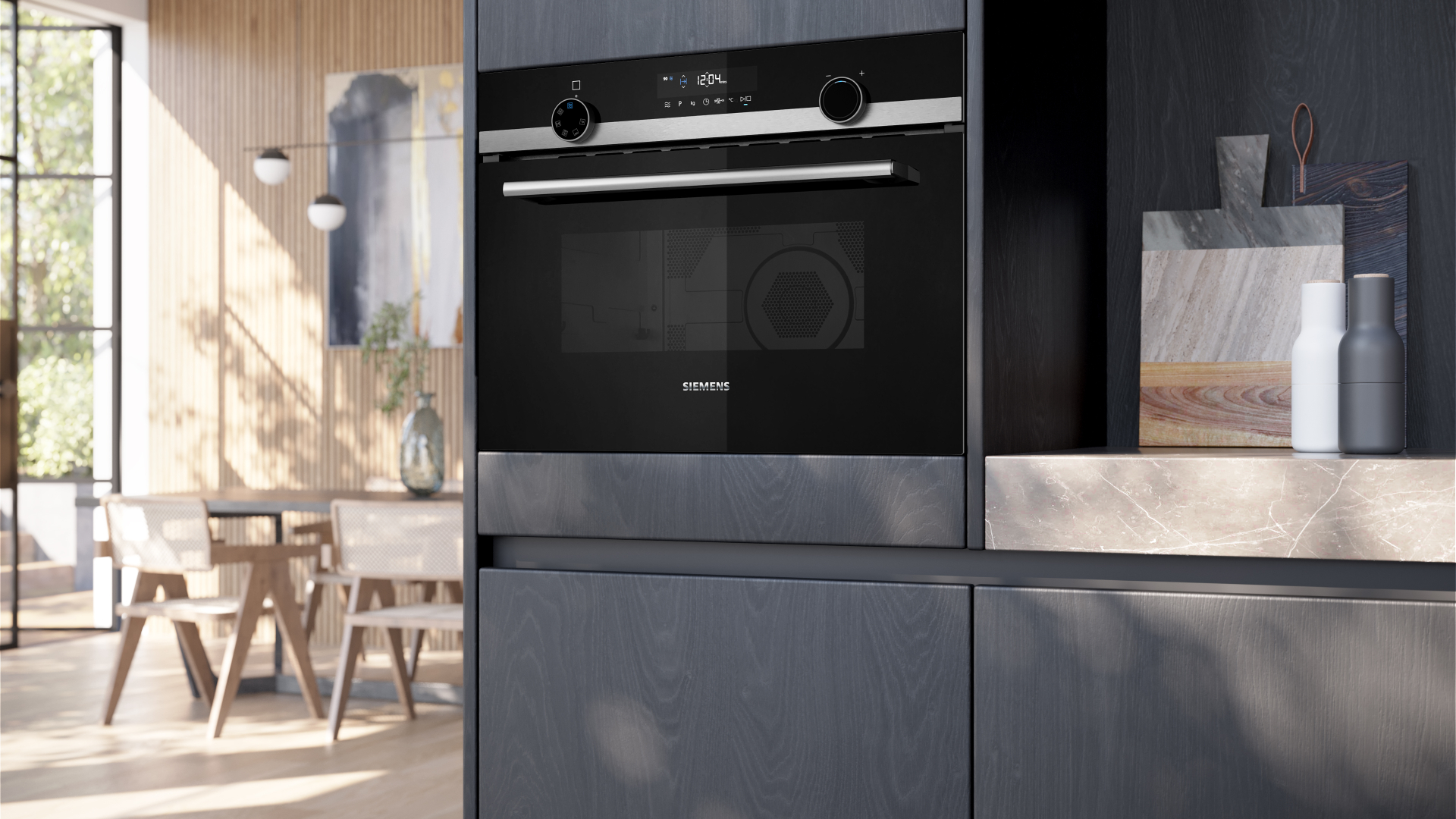 SIEMENS IQ500 microgolfoven - combi - 45cm - CM585AGS1