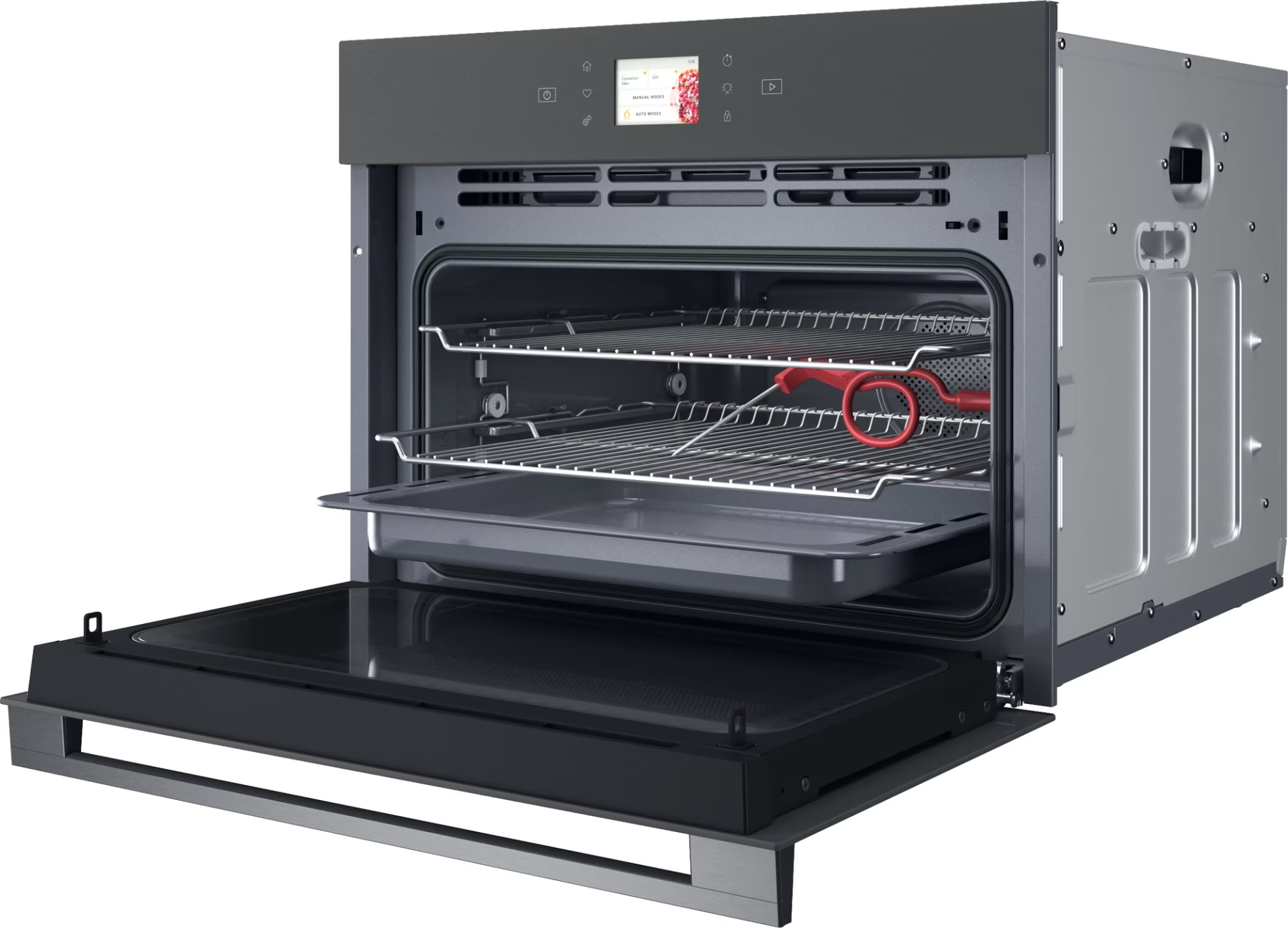 WHIRLPOOL multifunctionele oven met microgolfoven - 45cm - WCW11O7FHTSSM