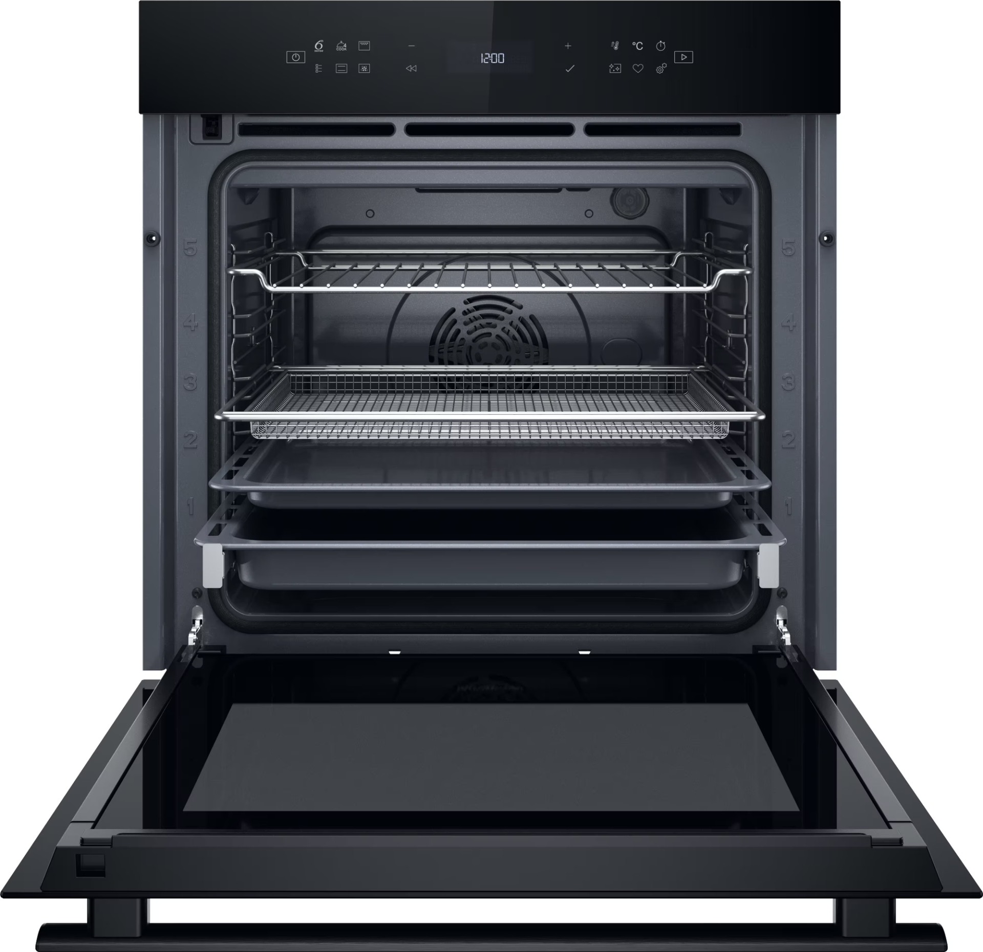 WHIRLPOOL multifunctionele oven - 60cm - WOI68PT1SBA