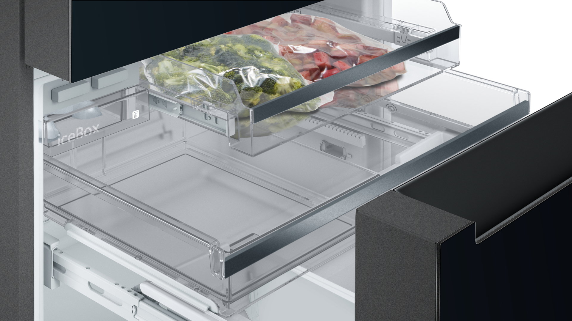 SIEMENS IQ700 side-by-side - 183cm - KF96RSBEA