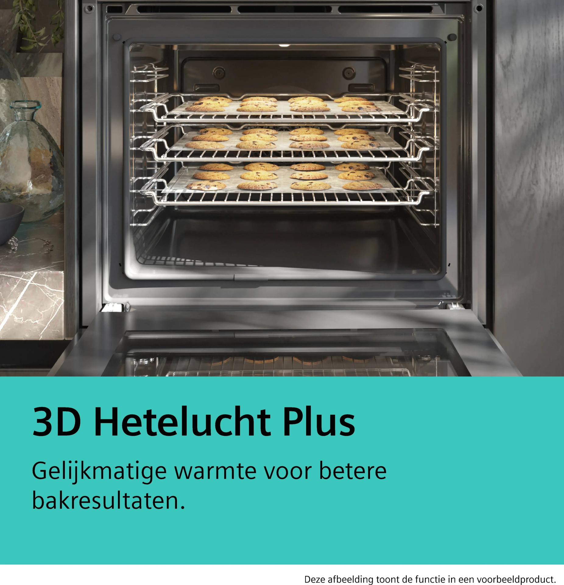 SIEMENS iQ300 multifunctionele oven - 60cm - HB272ABB3
