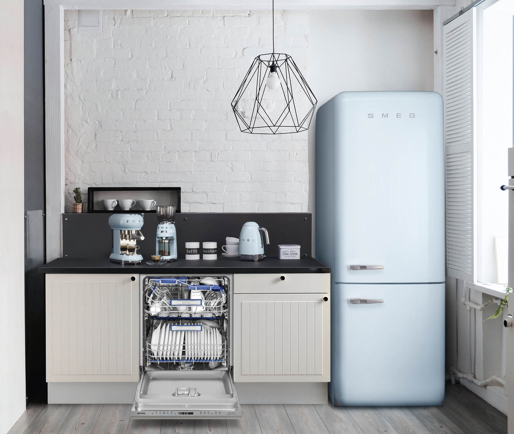 SMEG koffiemolen - CGF11PBEU