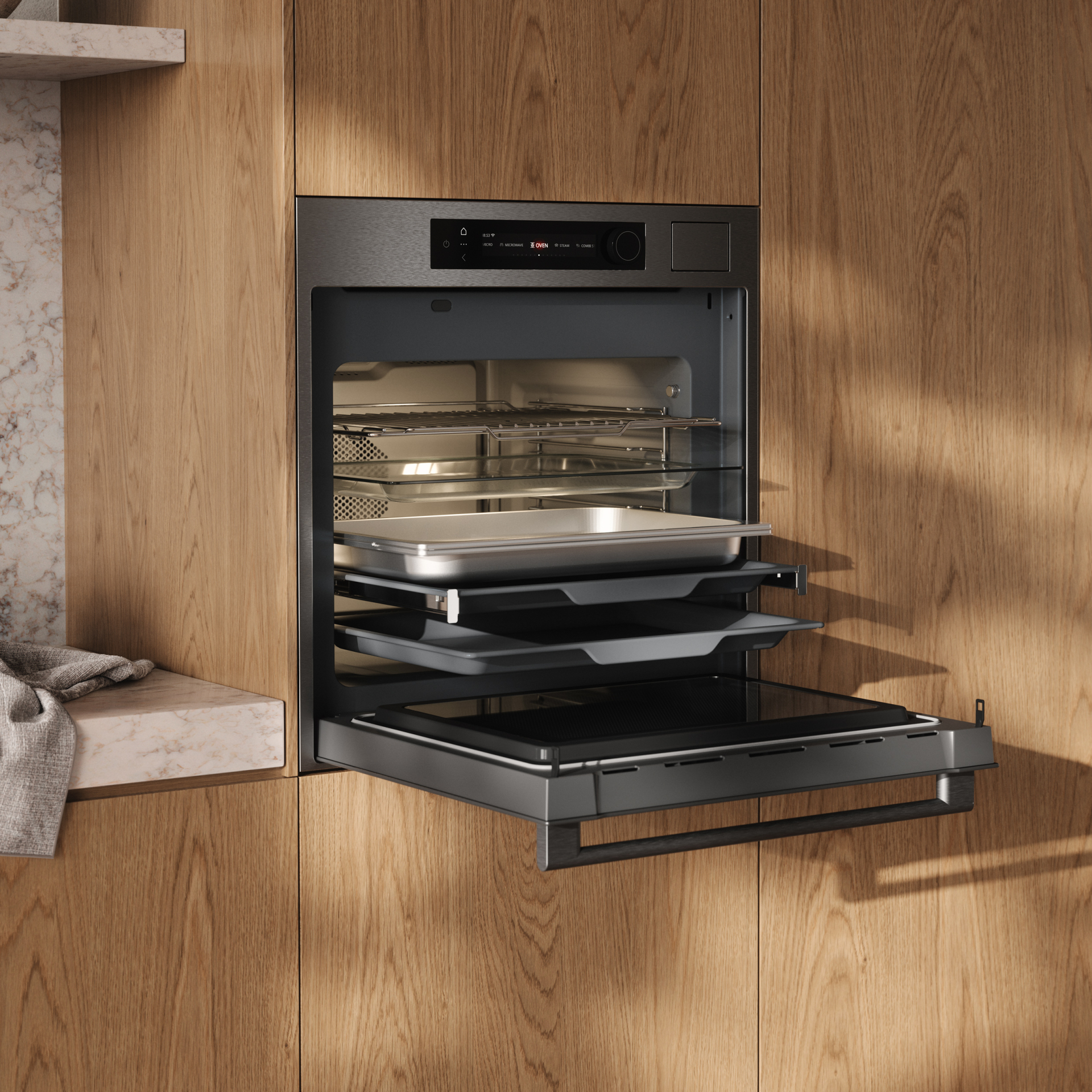 ATAG multifunctionele oven - combi - 60cm - CSX8612D