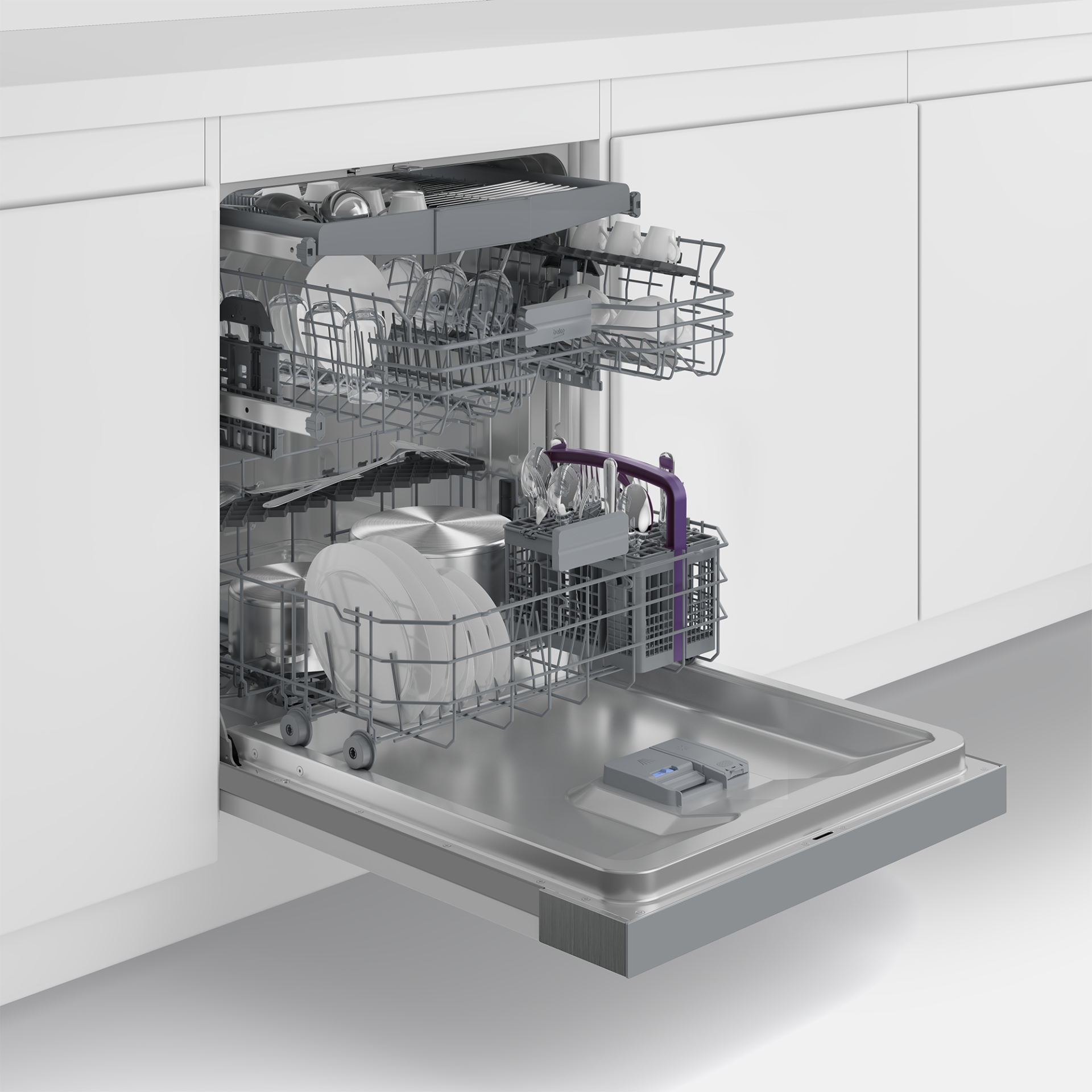 BEKO vaatwasser met bedieningspaneel - BDSN36640XC2