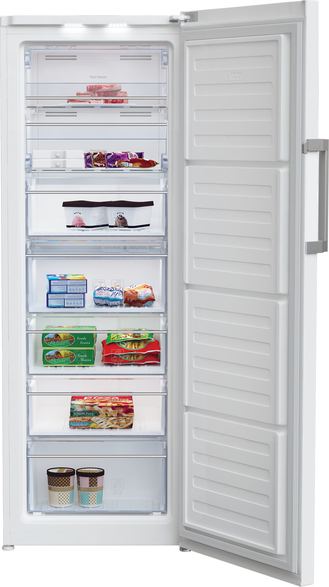 BEKO vrijstaande vriezer - 171cm - FNE290E41N