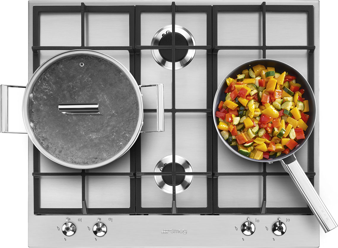 SMEG gaskookplaat - 60cm - PX364L