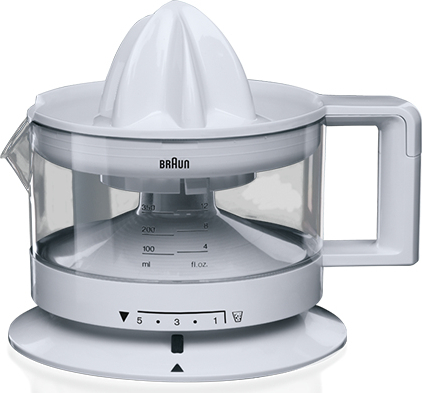 BRAUN fruitpers - BHCJ3000WH