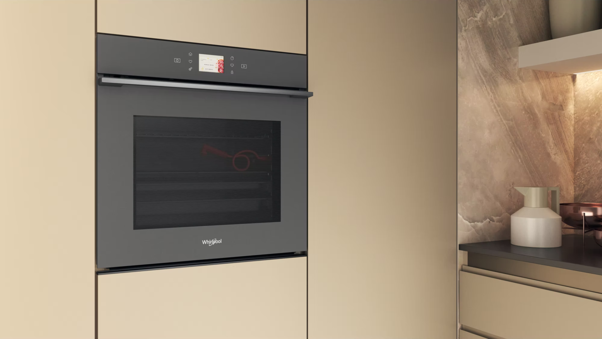 WHIRLPOOL multifunctionele oven - 60cm - WOI118FPT2SSMA