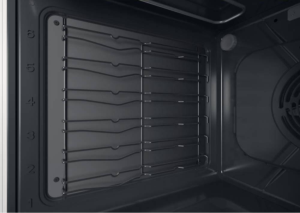 WHIRLPOOL fornuis met inductie kookplaat - 60cm - WS68IB8ACX/FR