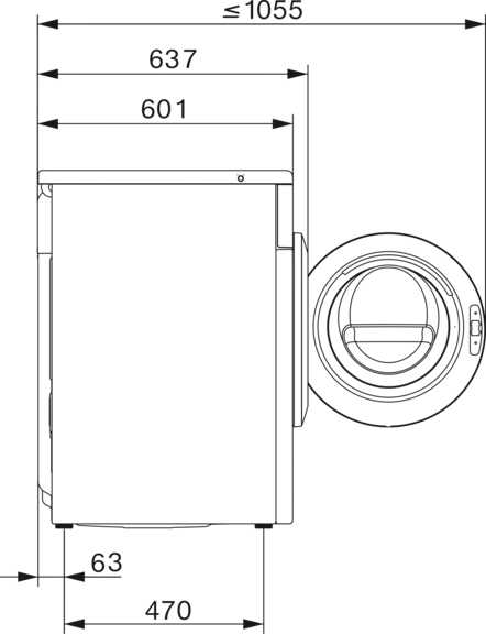 MIELE WTD163WCSBLW8/5KG