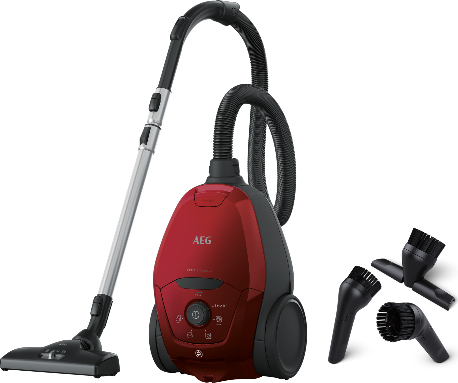 AEG SILENCE VX8.2 stofzuiger met zak - VX82-1-2CR