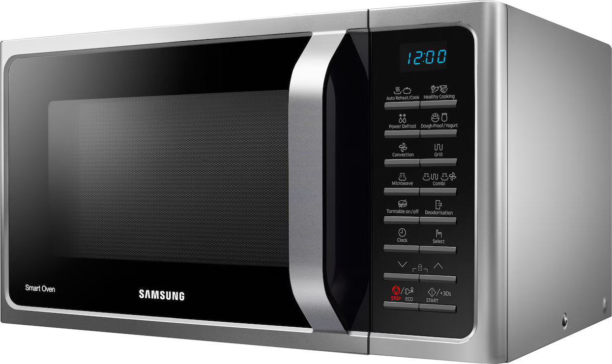 SAMSUNG vrijstaande microgolfoven - combi - 30cm - MC28H5015CS