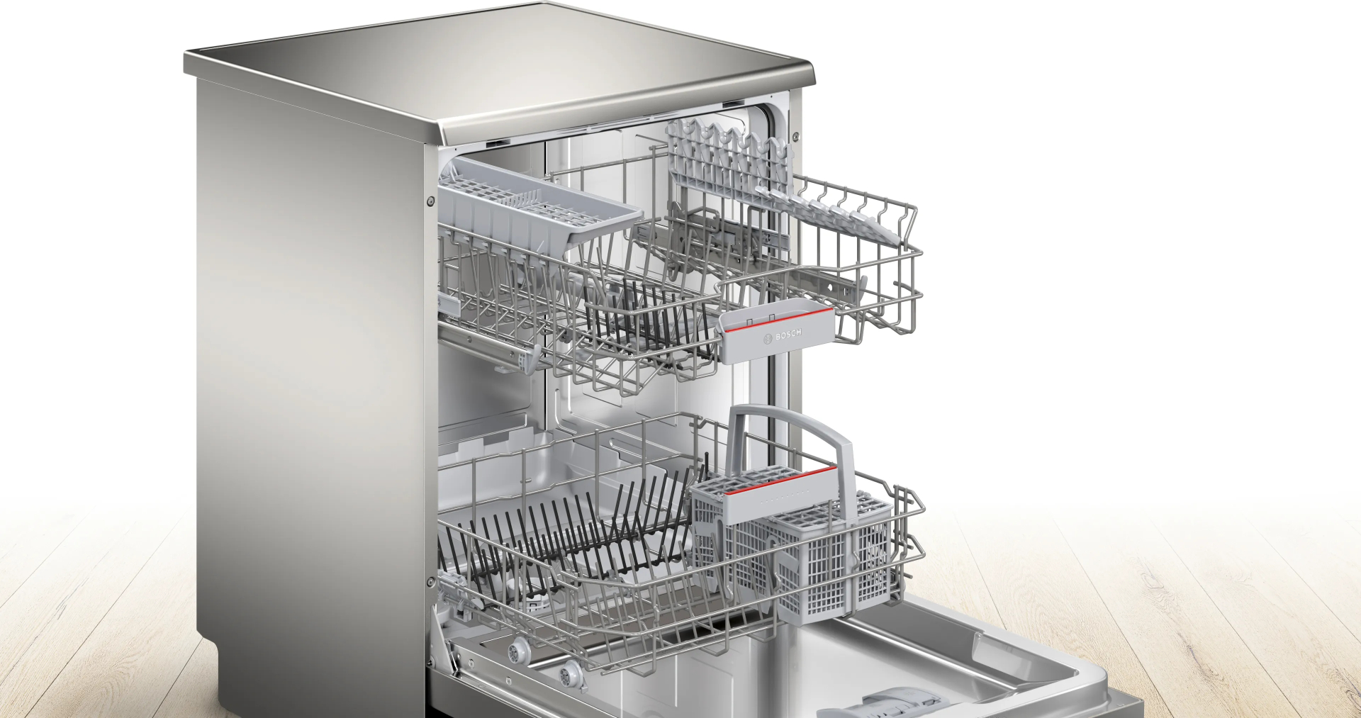BOSCH Series 4 vrijstaande vaatwasser - SMS4HTI16E