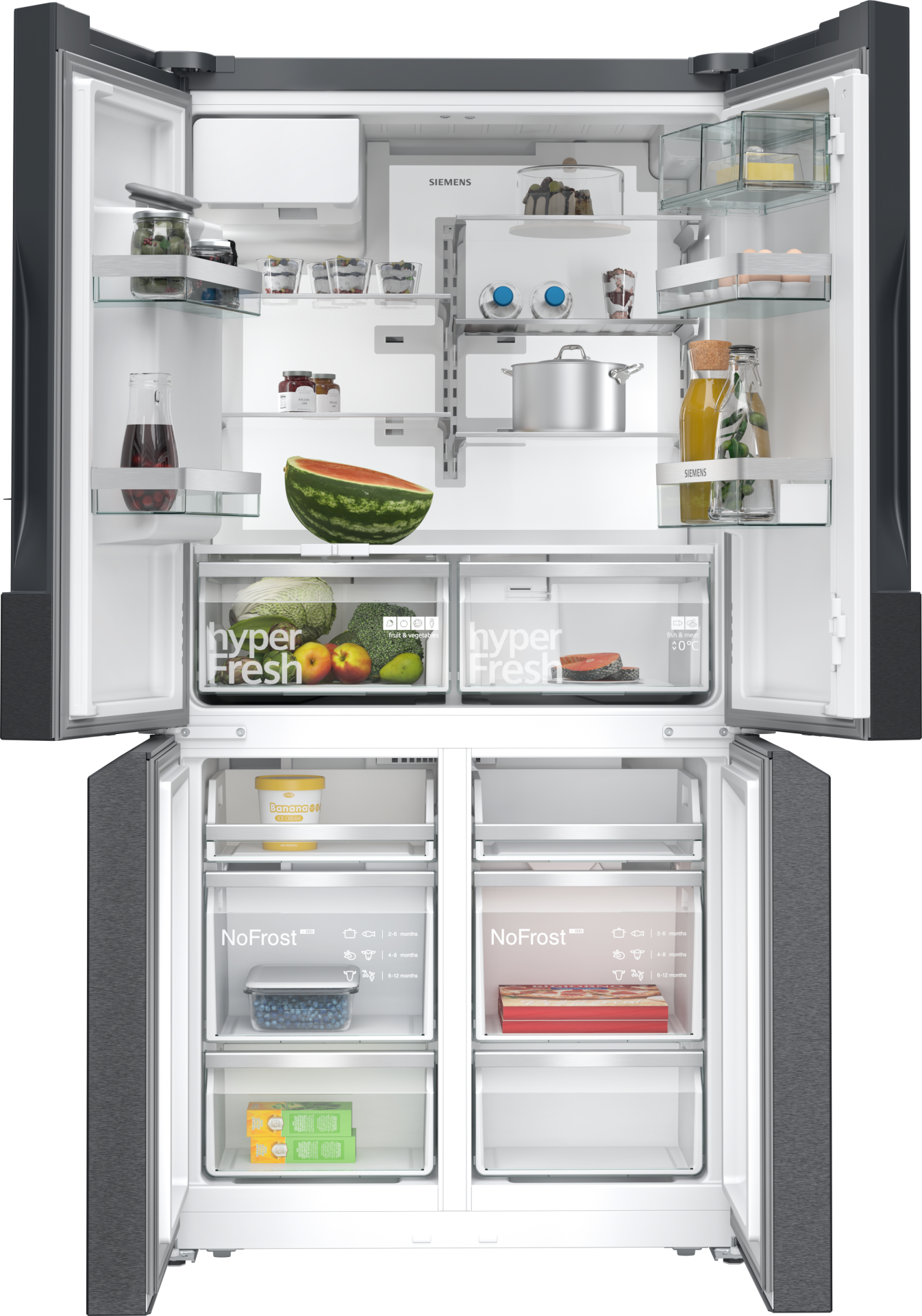 SIEMENS IQ700 side-by-side - 183cm - KF96DPXEA