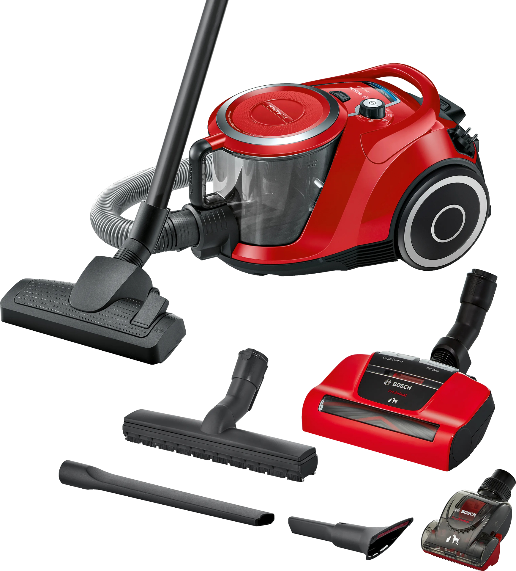 BOSCH  GS-41 stofzuiger zonder zak - BGS41PET1