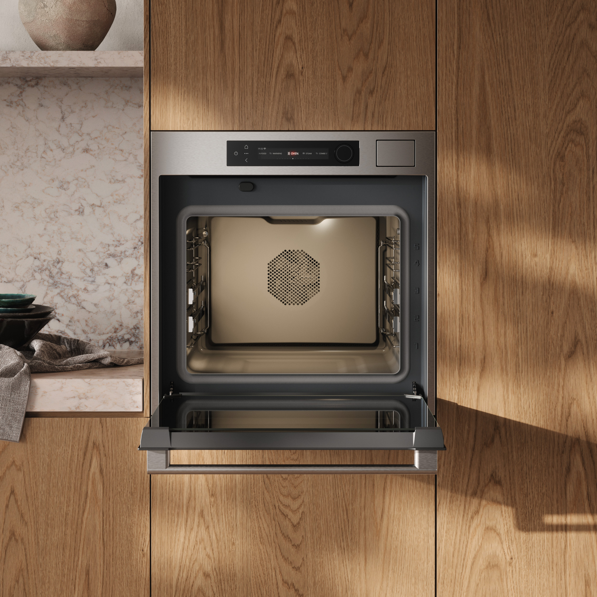ATAG multifunctionele oven met stoom - 60cm - CS8611D