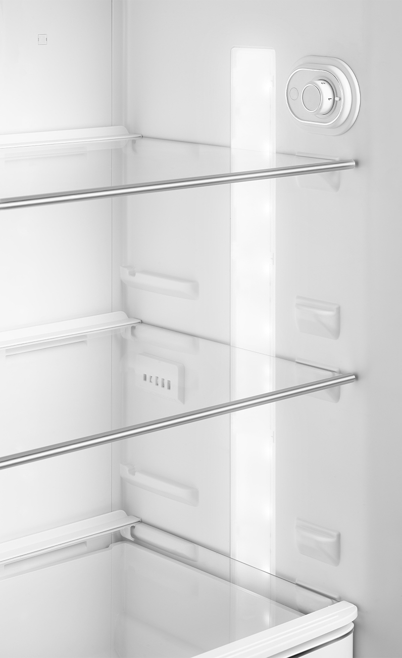 SMEG vrijstaande koel-/vriescombinatie - 172cm - FAB30LSV6