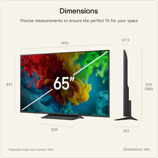 LG 65QNED83B6A