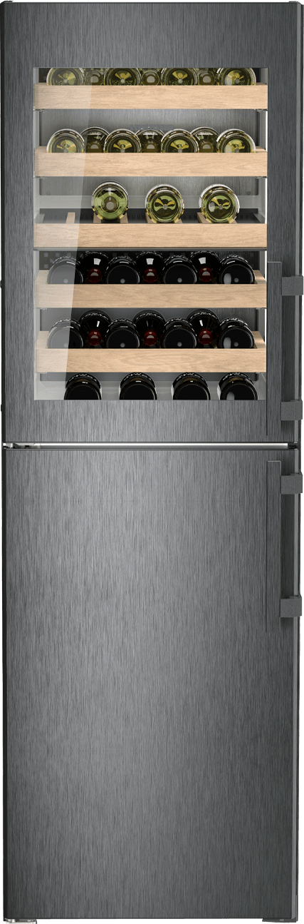 Vrijstaande koel-vriescombinatie