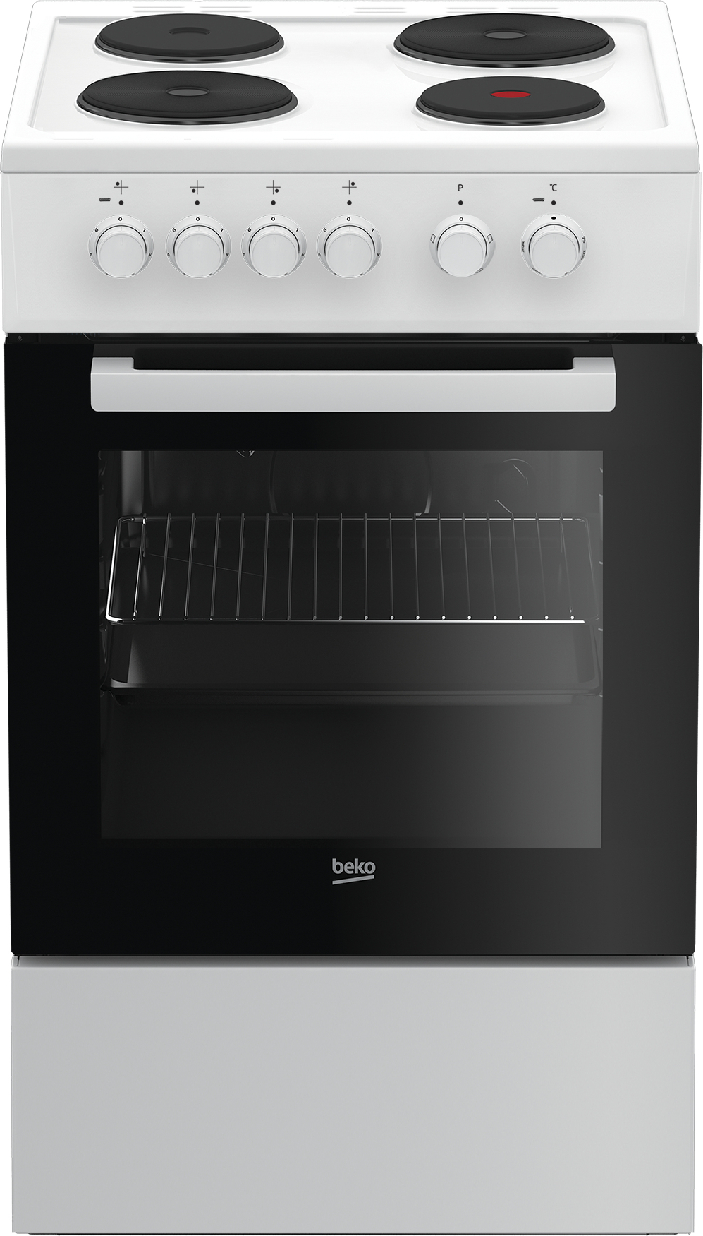 BEKO fornuis met electrische kookplaat - 50cm - FSS56000GW