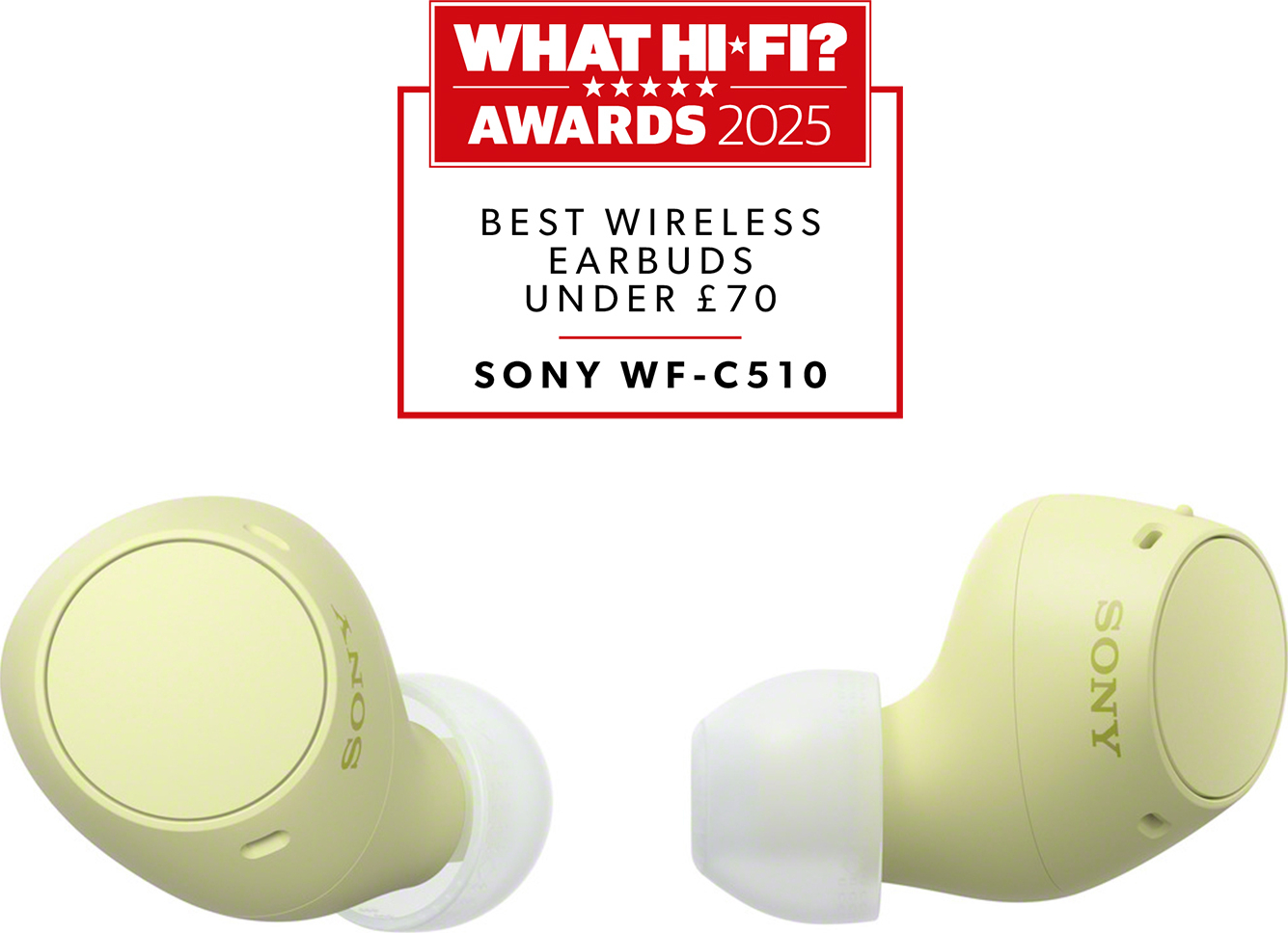 SONY draadloze oordopjes - WFC510Y.CE7