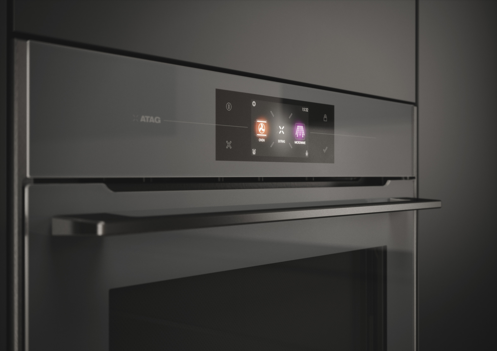 ATAG multifunctionele oven met microgolfoven - 45cm - CX4685M