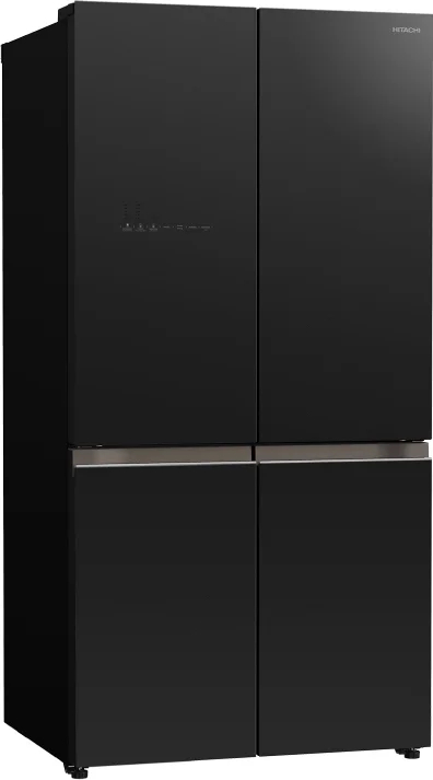 HITACHI Side-by-side zwart 596 l - R-WB640VRU0-1GBK