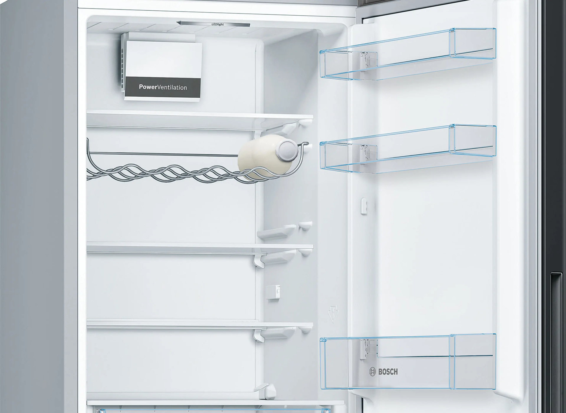 BOSCH SERIE 4 vrijstaande koel-/vriescombinatie - 186cm - KGV36VBEAS