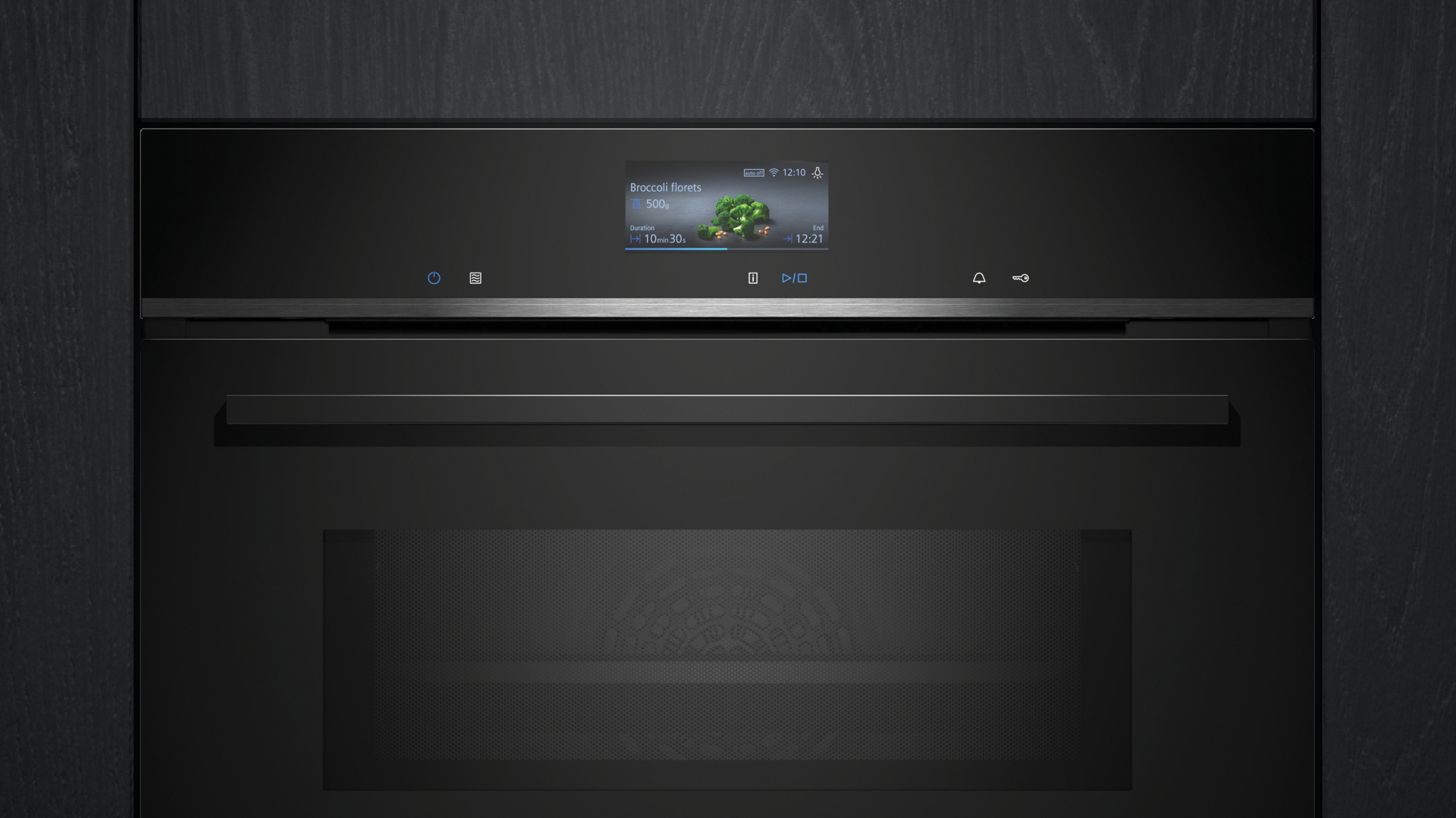 SIEMENS IQ700 multifunctionele oven met microgolfoven - 45cm - CM776G1B1