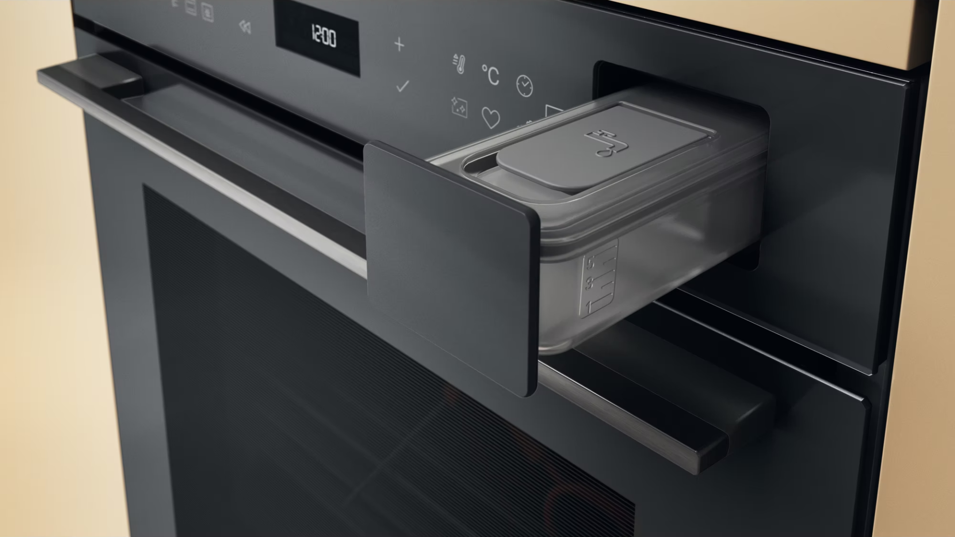 WHIRLPOOL W7 Collection Inbouw stoomoven - WOI7A8FPT1SSGA